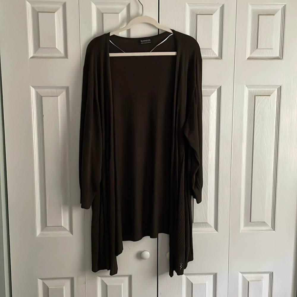 EUC BloomChic lightweight waterfall cardigan 18/20